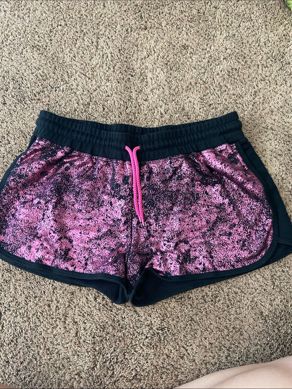 Women’s Pink Zumba Shorts with Drawstring